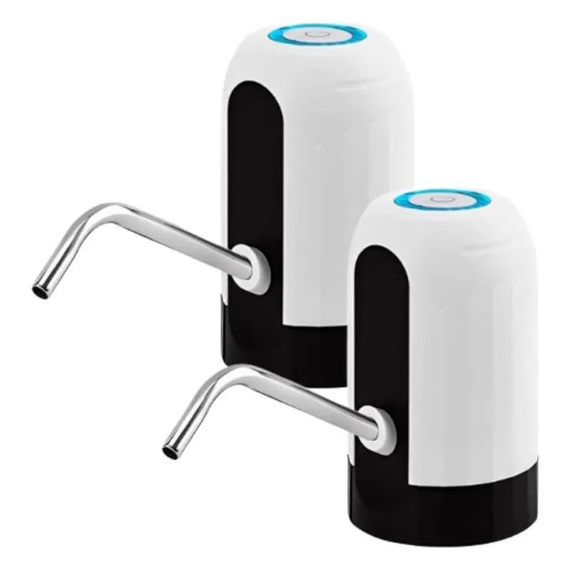 Kit 2 Bomba Elétrica Galão Água Automático Recarregável