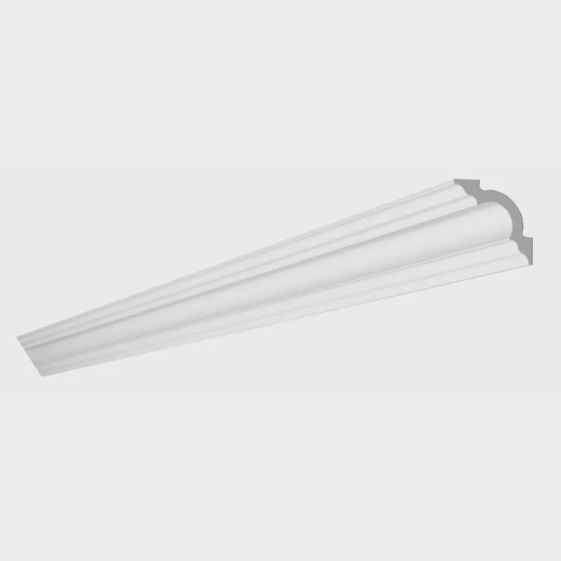 Moldura de Teto Rodateto de Poliestireno M3 Metro Linear - caixa com 2 m - Branco - Gart