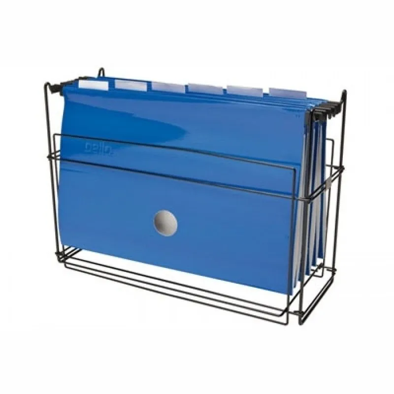 Arquivo Para Pastas Suspensas Aramado Dello Com 6 Pastas - Azul