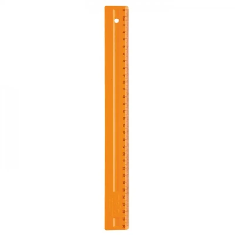 Régua De 30 cm Laranja - Dello