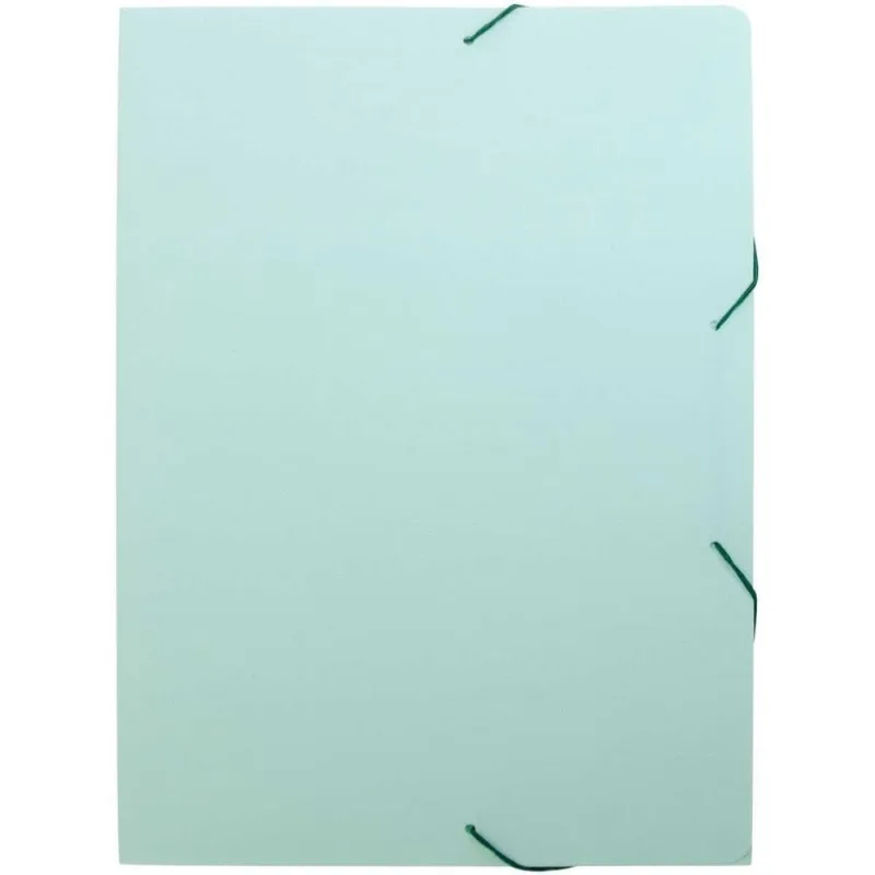 Pasta ABA Elastica Plastica Oficio Serena Verde Pastel