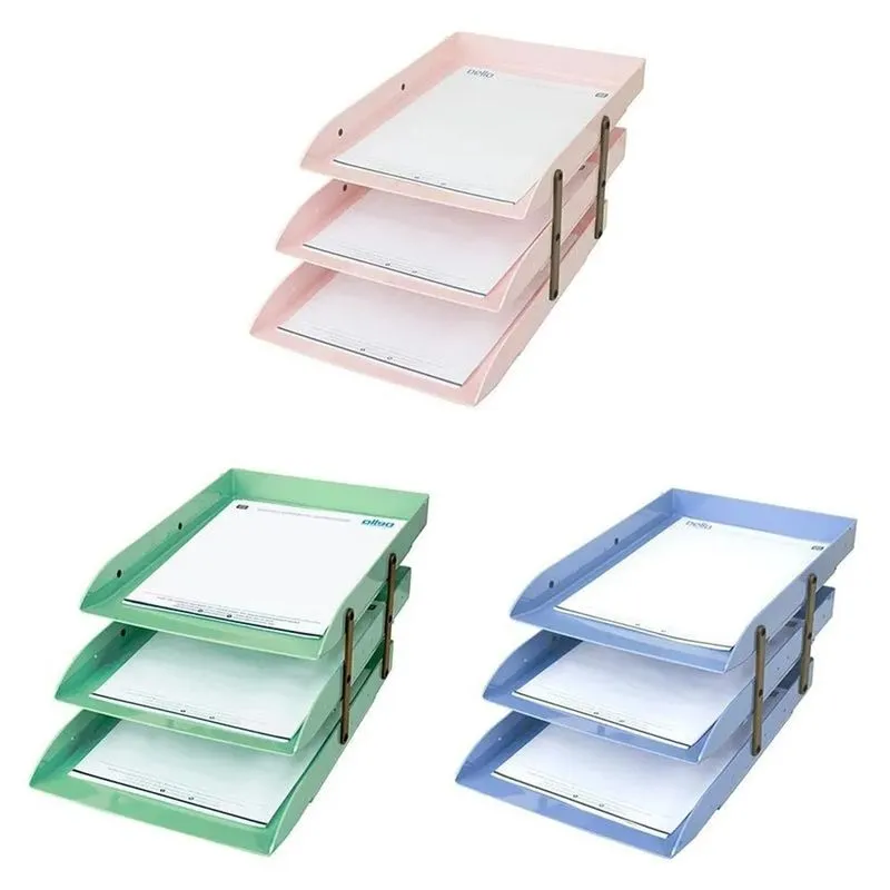 Caixa De Correspodéncia Articulavel Tripla Azul Pastel Dello