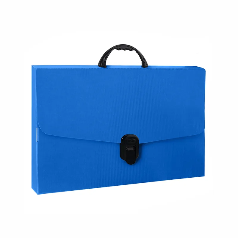 MALETA OFICIO POLIDELLO 4.5CM AZUL C0005