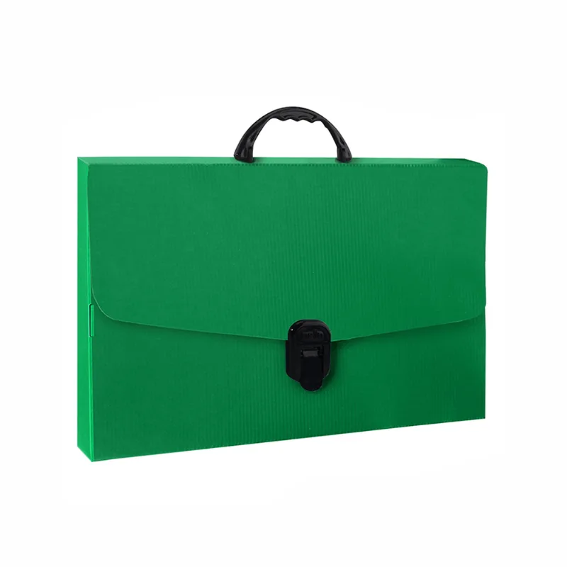 MALETA OFICIO POLIDELLO 4.5CM VERDE T0005