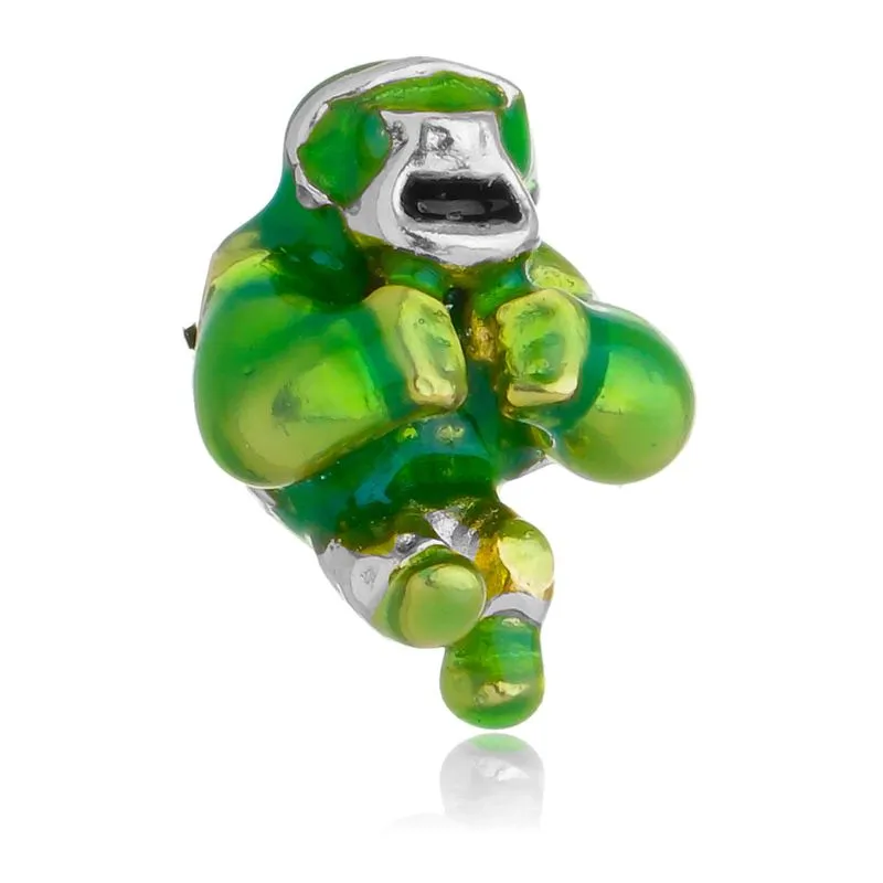 Berloque Hulk Marvel Separador Pandora Banhado A Prata 925 - Premium