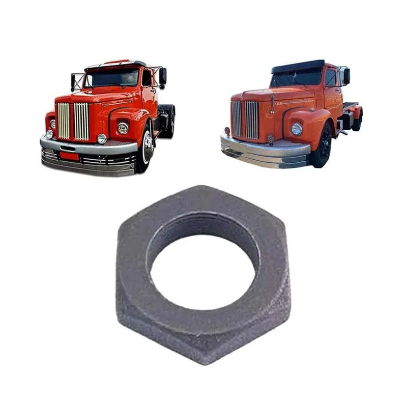 Porca 35x1,5x5x14mm Ponta Eixo Dianteira Cx Cambio Scania