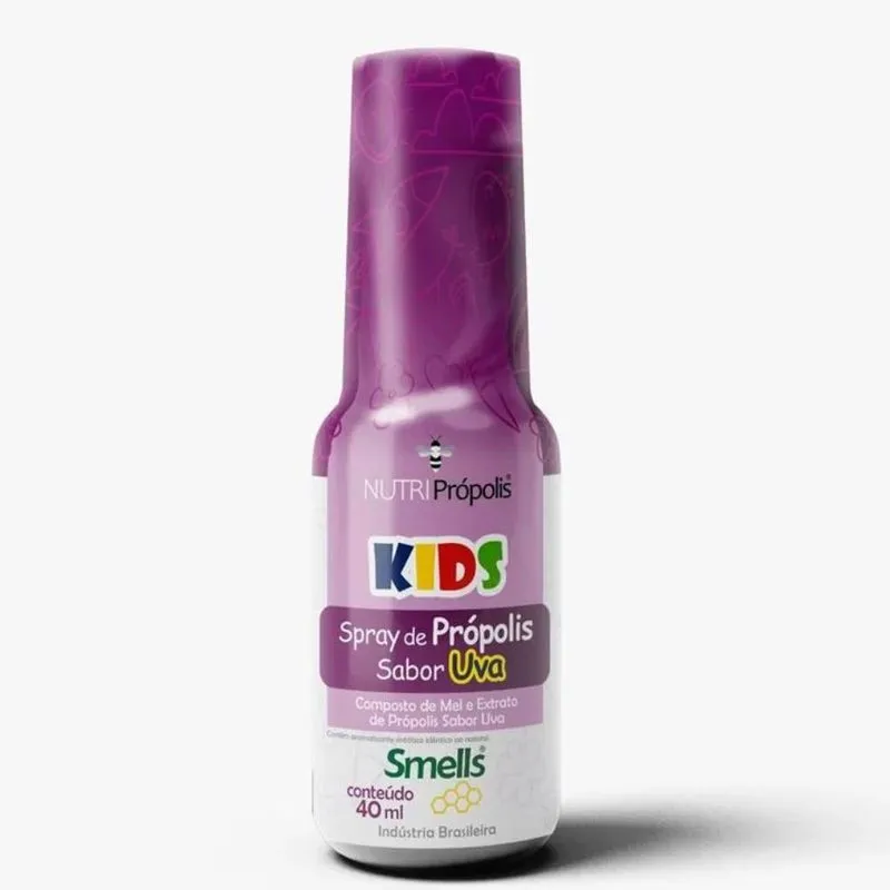 Smells Spray Própolis Kids Sabor Uva 40ml