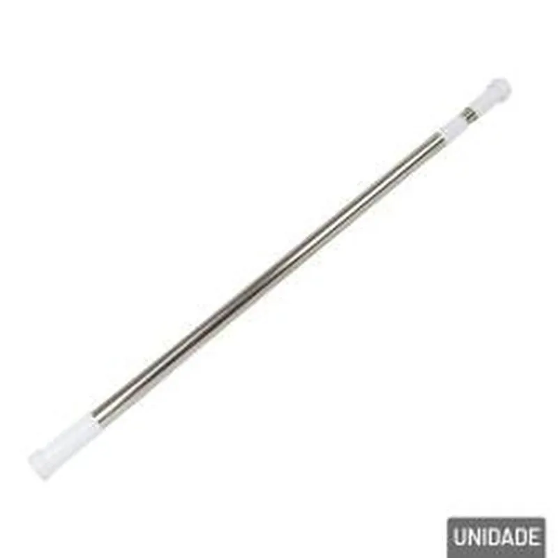 Varão Extensível Inox 70-120cm Cortinas Multiuso Resistente Premium
