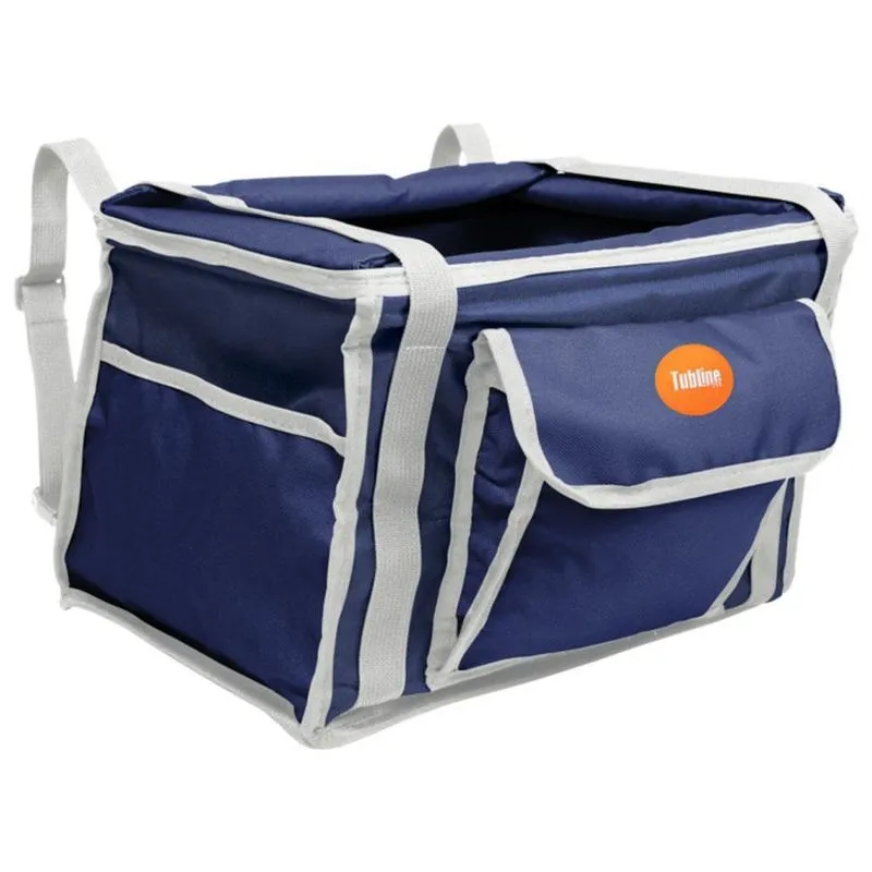 Cesta Transbike Para Cães E Gatos (Até 10 Kg) Azul - Tubline