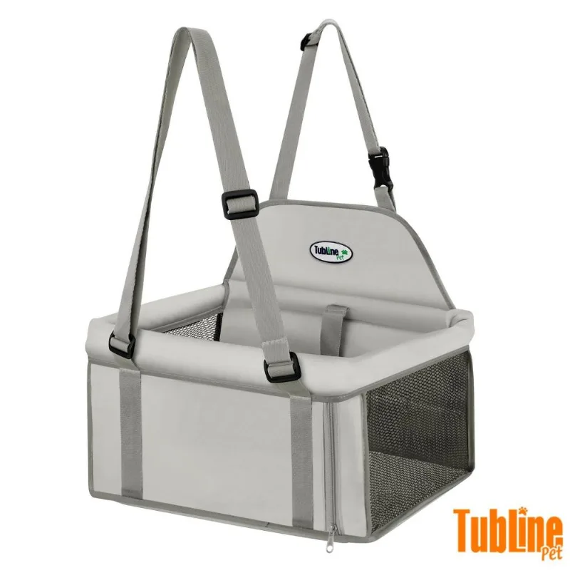 Assento Transpet Tubline Até 10 Kg Para Cães E Gatos Cinza - 3303-sor