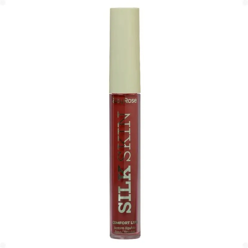 Batom Líquido Ruby Rose Silk Skin Comfort Lips SL11 HB-L6201-11