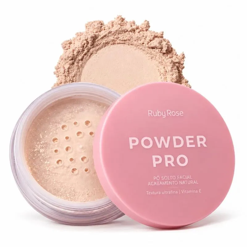 Pó Solto Facial Ruby Rose Powder Pro Ps30 Hb-m400-3