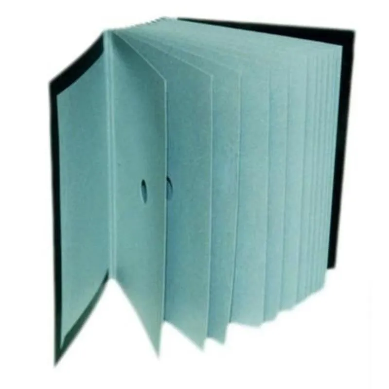 Pasta Sanfonada Assinatura Oficio com Furo 20 Divisorias 250x350x25mm Preto 1 UN Mano
