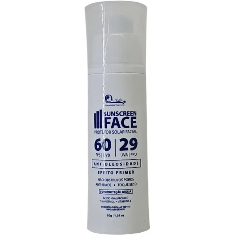 Protetor Solar Facial Primer 30g Olya
