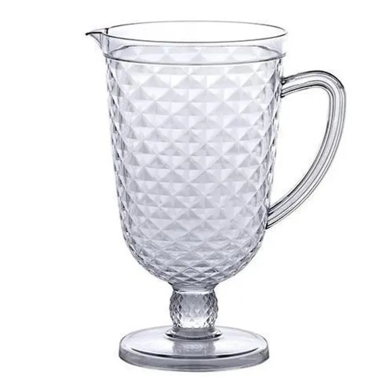 Kit Jarra De Acrílico Luxxor 2,5 Lts E 6 Copos 500ml