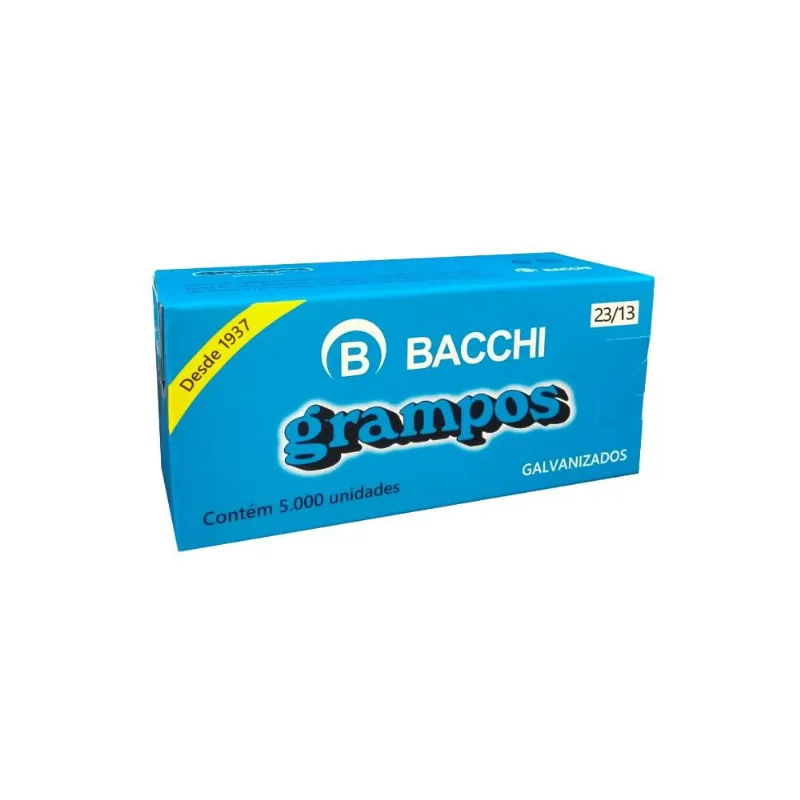 Grampo Enak 13 23/13) Galv. C/5000 Bacchi