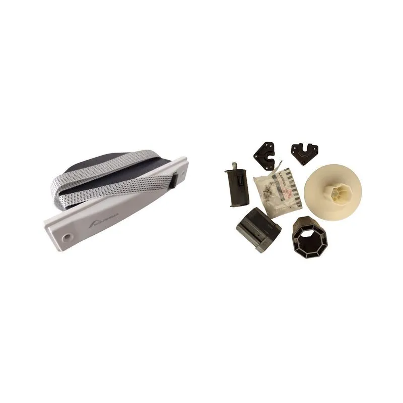 Kit Recolhedor Fita Persiana Porta Fermax Até 25kg Branco
