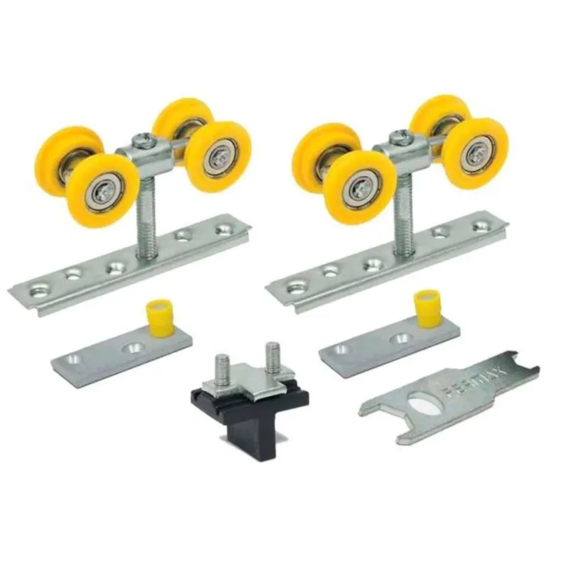 Kit Roldanas Rrb04 Banda Com Rolamento 160kg Fermax