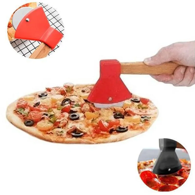 Cortador Fatiador De Pizza Mini Machado Machadinha Lenhador
