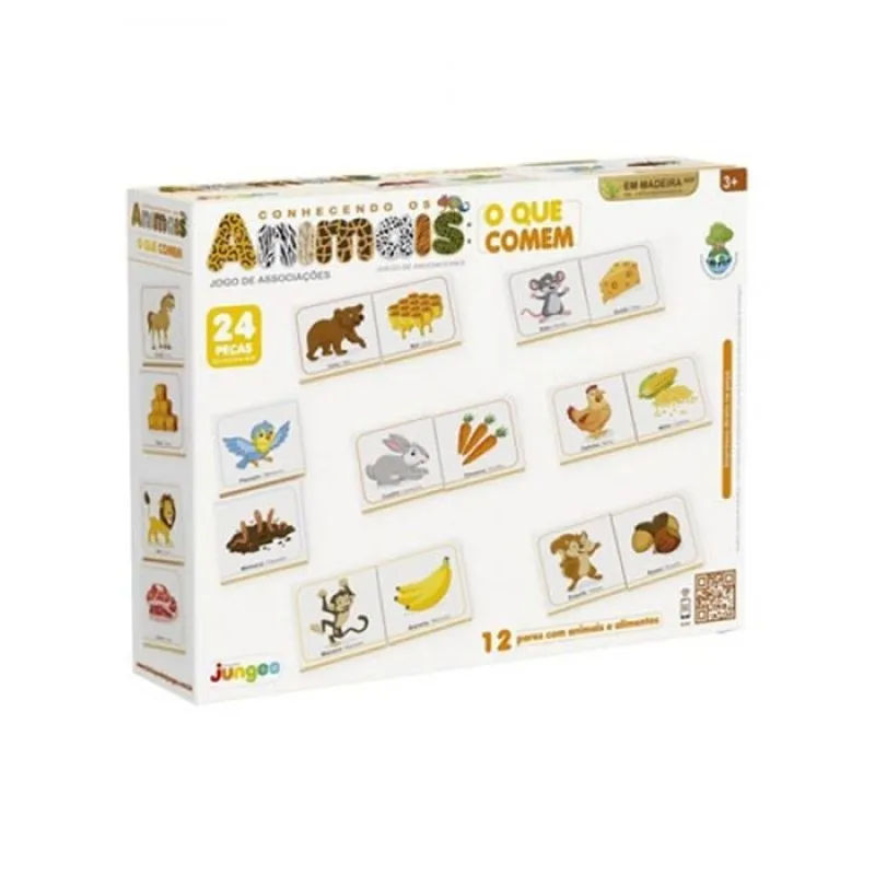 Conhecendo os Animais o que Comem - Junges