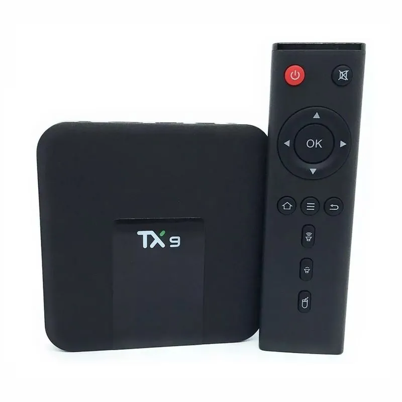 Conversor Smart TV TX-9 Android 7.1.2 - 2Gb RAM e 16Gb de Armazenamento
