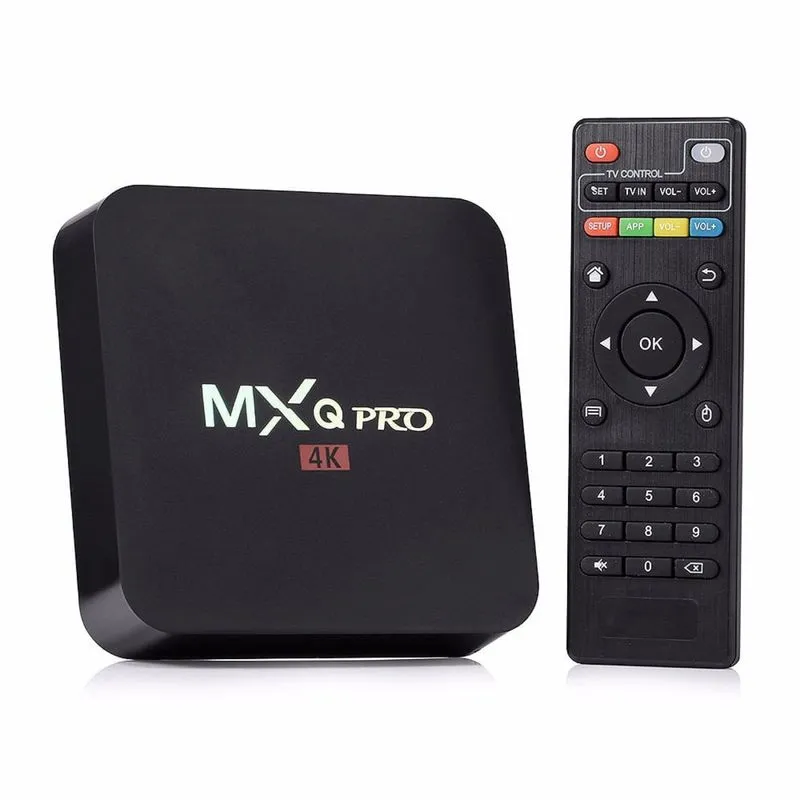 Conversor Smart TV MX-Q Pro Android Ultra HD Wi-Fi HDMI USB Cartão SD