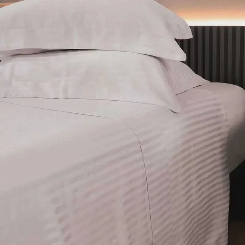 Jogo de Cama Appel King 4 peças Percal 300 fios Dobby Branco