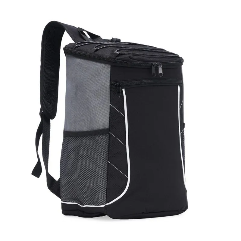 Bolsa Térmica 18 Litros p/ Cerveja Lanche Praia Bag Freezer Preto
