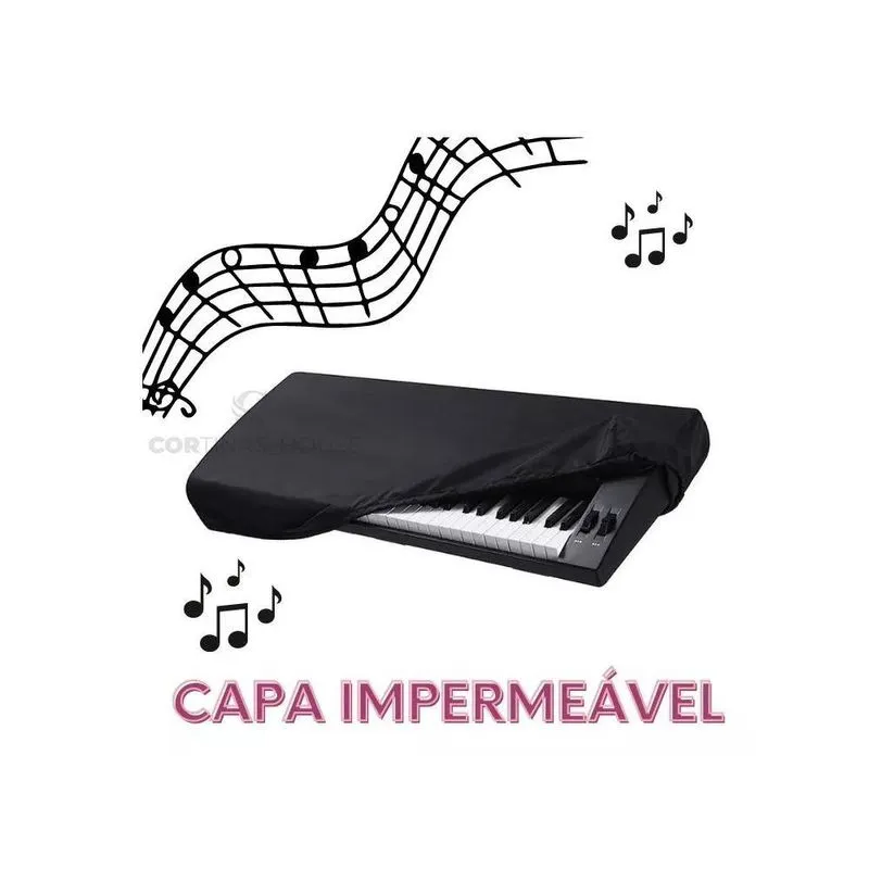 Capa P Teclado Musical Yamaha De Alta Qualidade Cor Psr-E443