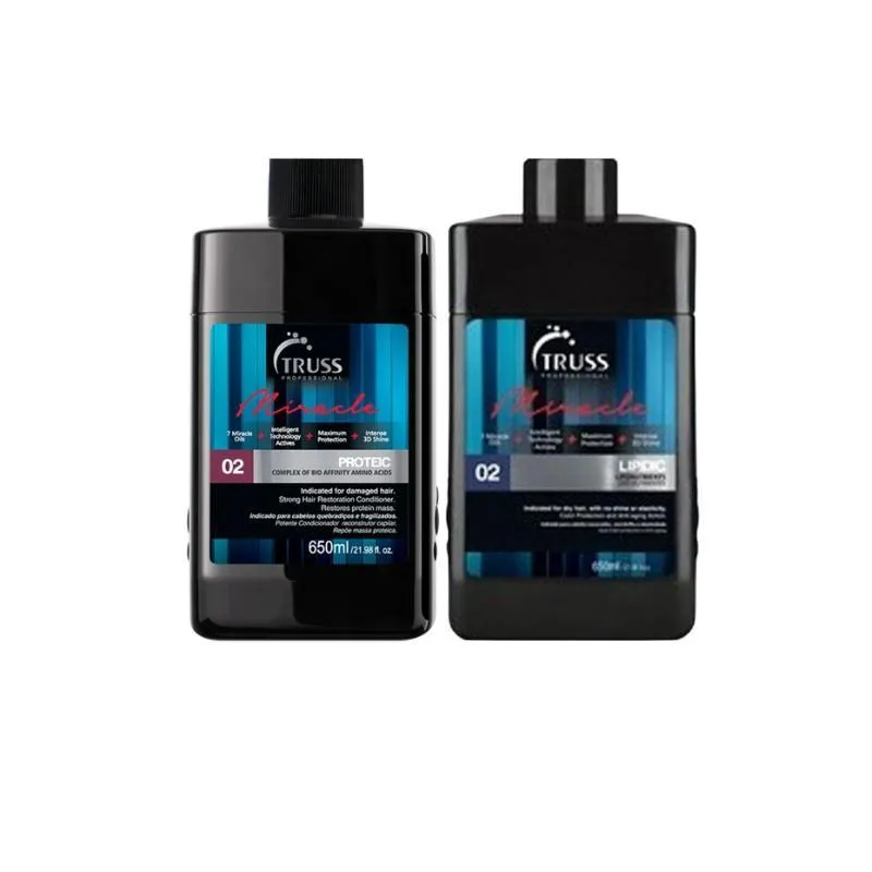 Truss Miracle Lipidic 650ml + Proteic 650ml