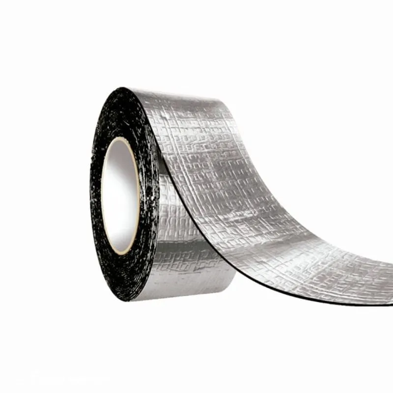 Manta Fita Aluminizada Adesiva 1mm 10cmx1000cm Vedaforte Calha Forte Affara/Cinza