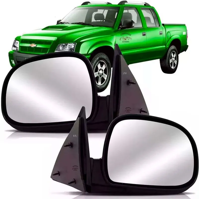 Par Retrovisor S10 Blazer 1995 96 07 Á 2011 Manul S/
