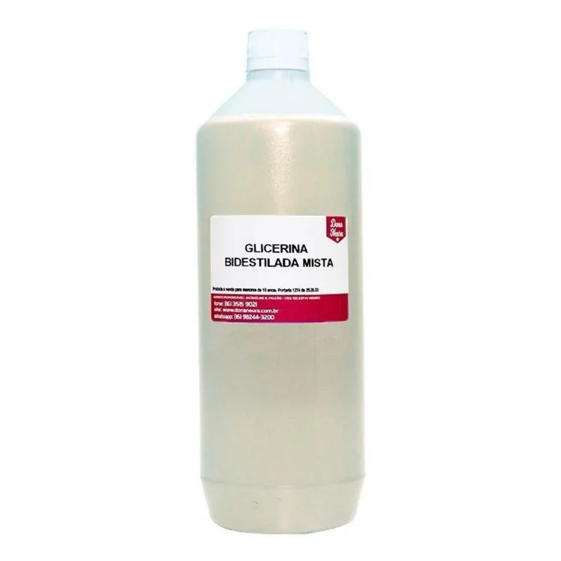 Glicerina Bidestilada Mista 1kg