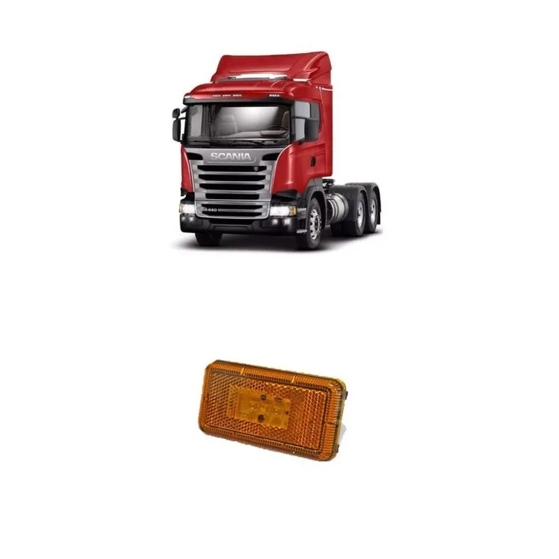 Lanterna Lateral Sinalizacao Plug 1737413 Scania Serie 5