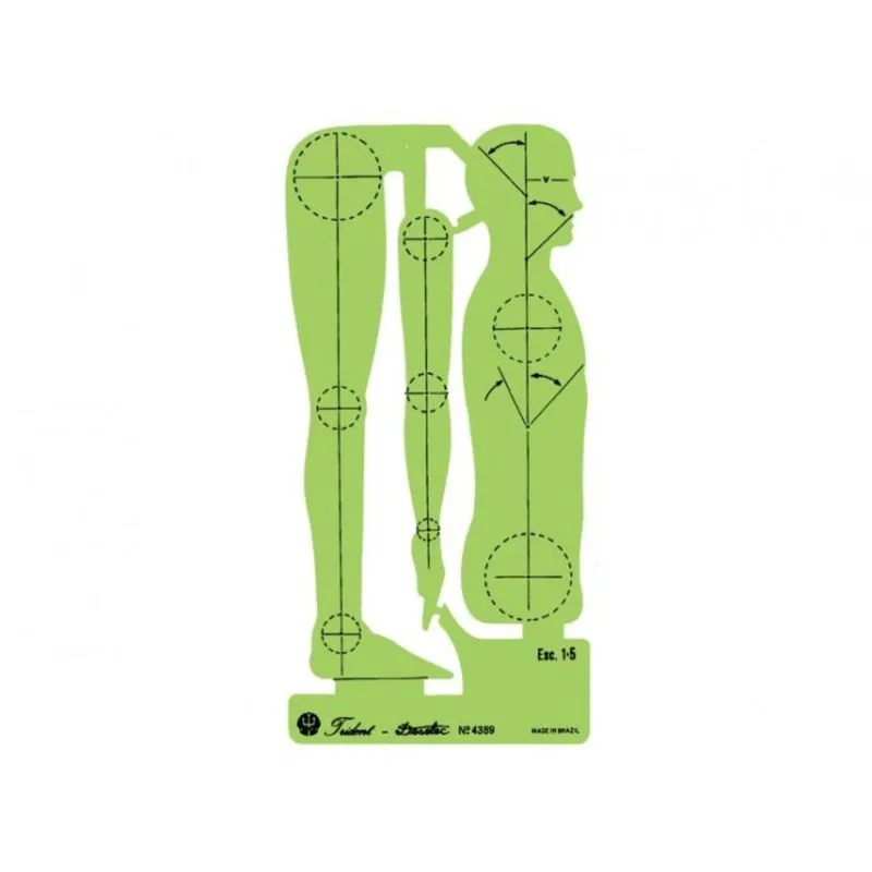 GABARITO 4389 FIGURA HUMANA 1:5