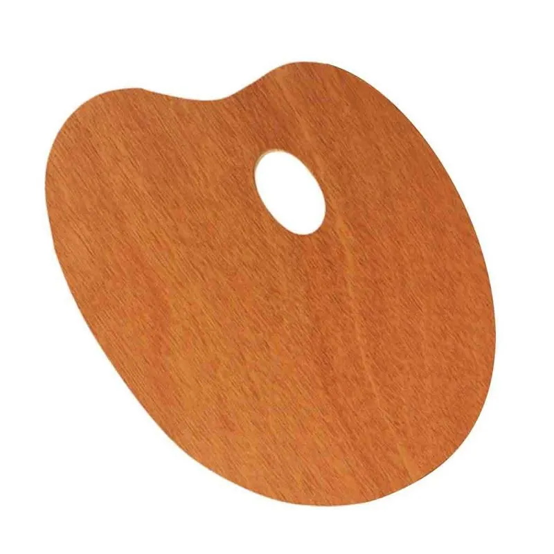Paleta De Mdf Oval Trident 23x31cm