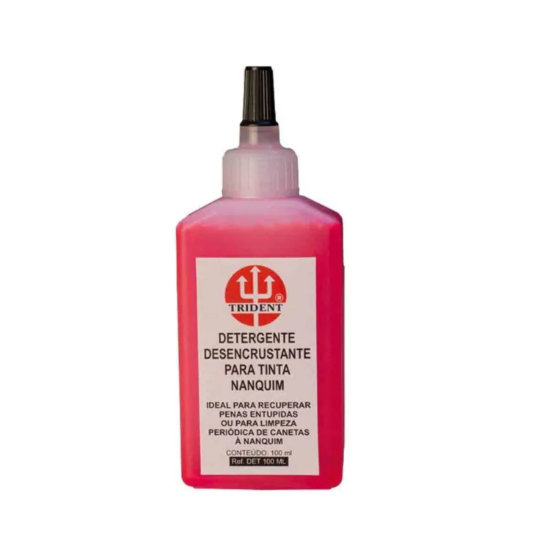 Detergente Desencrustante Para Tinta Nanquim Trident