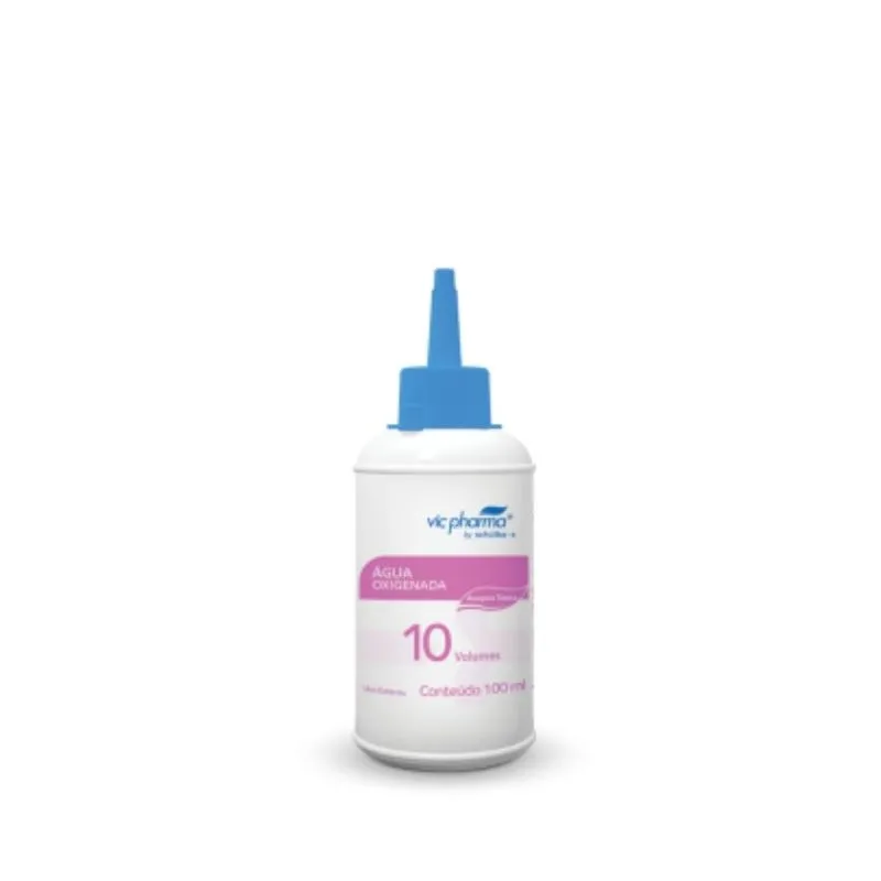 Agua Oxigenada 10 Vol Frasco 100 Ml - Vic Pharma