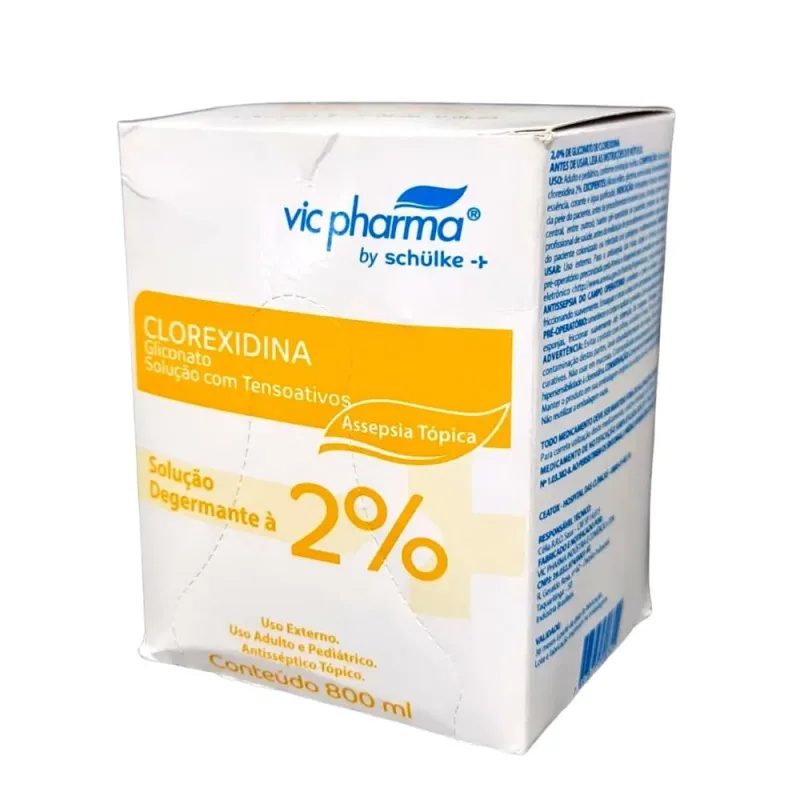 Clorexidina 2,0% Degermante Refil 800 ML - VIC Pharma