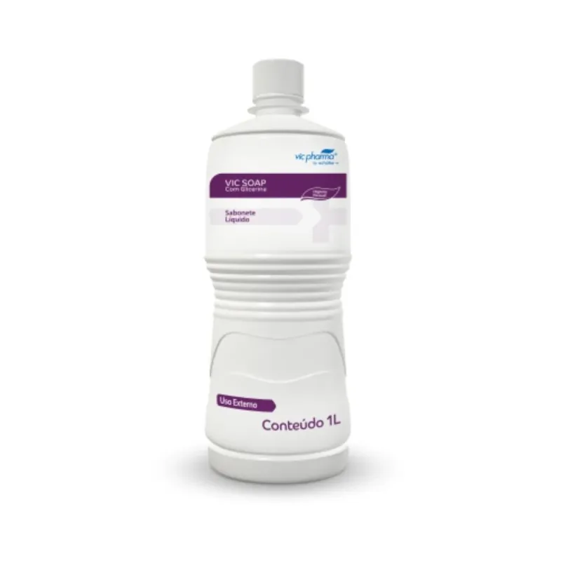 Sabonete Liquido (VIC Soap) com Glicerina 1000ML (C/5) - Vicpharma