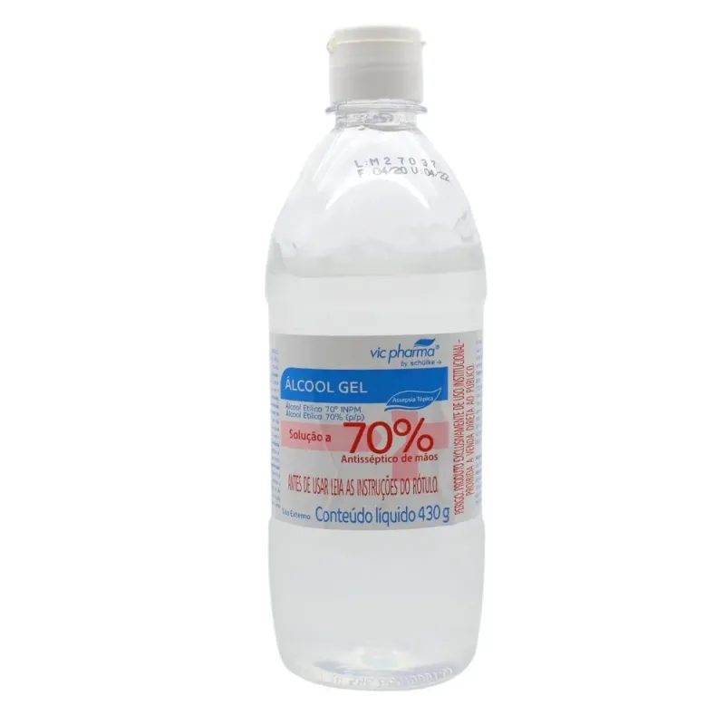 Alcool em GEL 430G - VIC Pharma