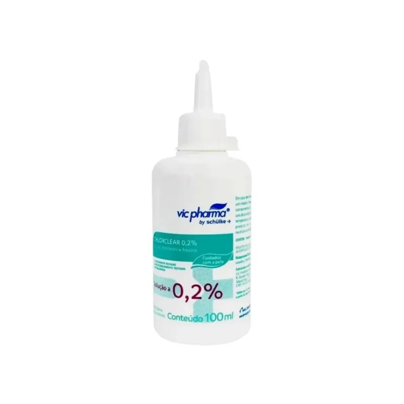 Clorexidina 0,2% Chlorclear Aquosa 100 ML - VIC Pharma