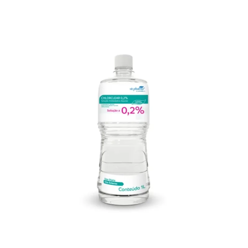 Clorexidina 0,2% Aquosa Chlorclear 1000 ML - VIC Pharma