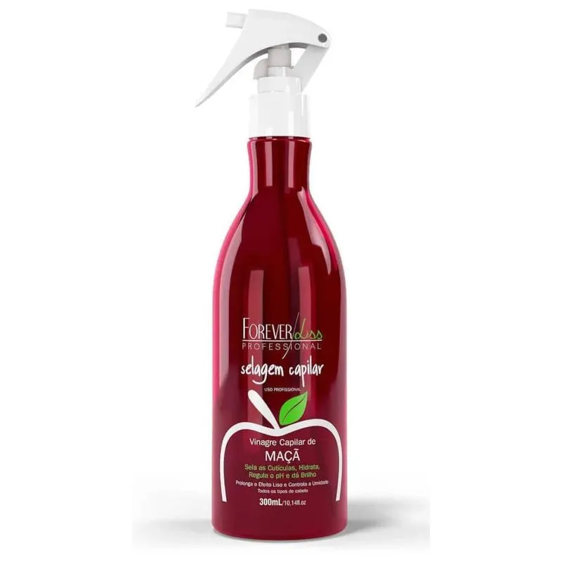 Forever Liss Vinagre De Maça 300ml Selagem Capilar