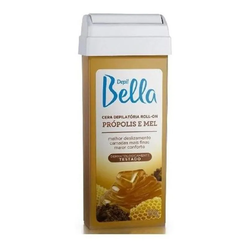 Kit 6 Cera Rolon Depilação Depil Bella Própolis E Mel