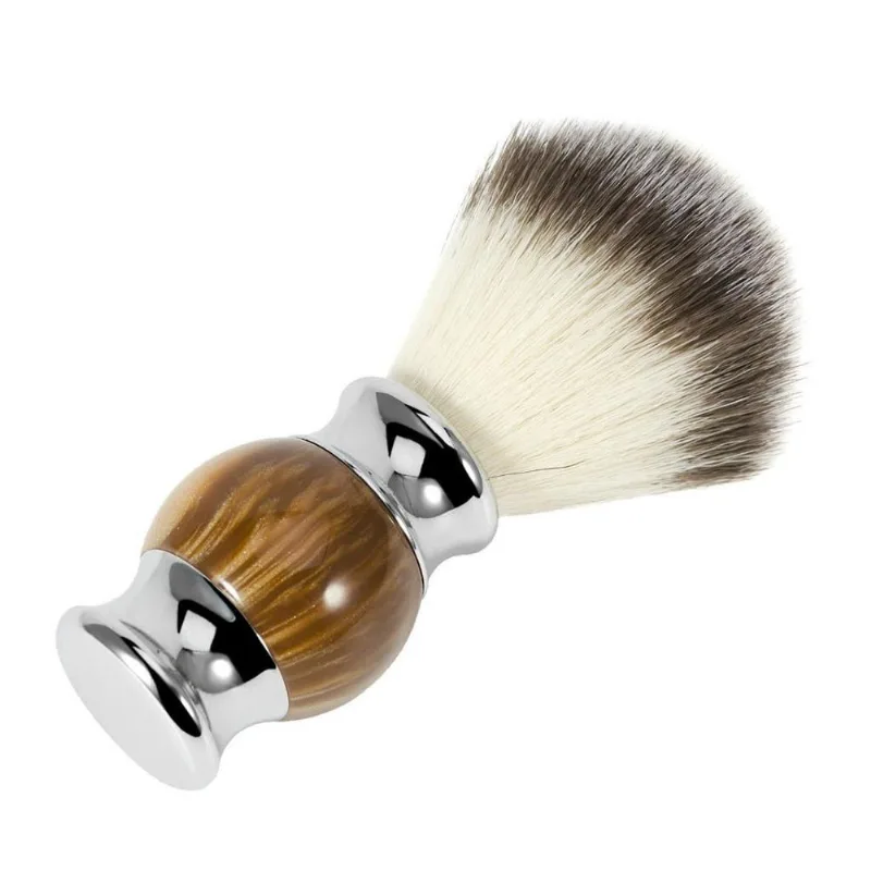 Alça De Resina Masculina Escova De Barbear Para Bigode Ferramenta De Higiene Para
