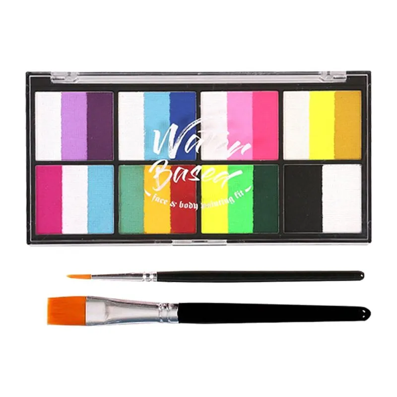 Paleta De Pintura De Corpo De Rosto Pigmento Para Música
