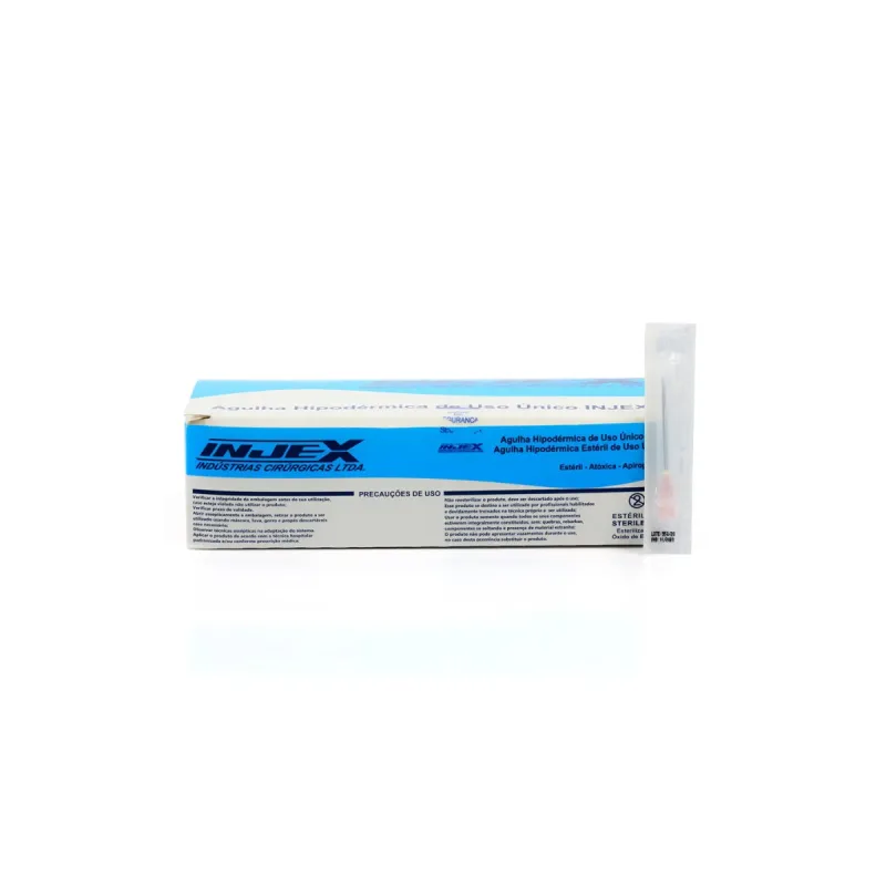 Agulha Descartável 13 X 4,5 Caixa (C/100 Unds) - Injex