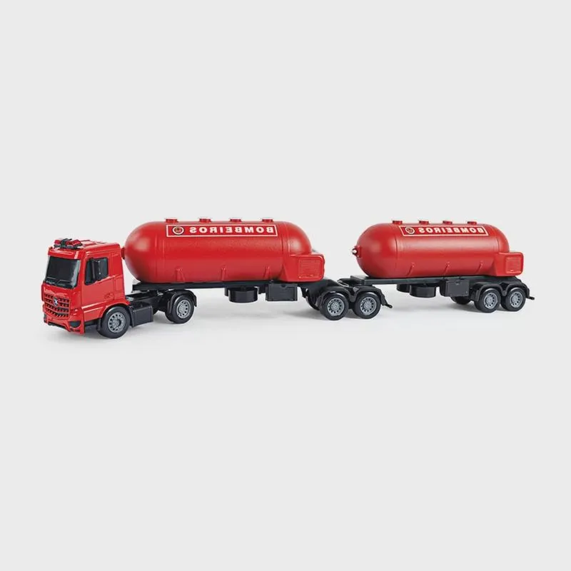 Caminhão de Brinquedo Superfrota Bitrem Bombeiro Tanque - Poliplac