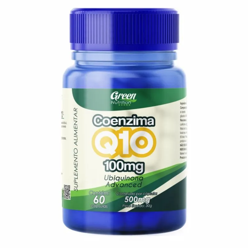 Coenzima Q10 advanced 100MG 60CAPS green nutrition